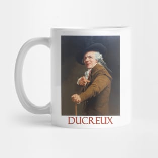 Self Portrait in the Guise of a Mockingbird (1791) by Joseph Ducreux Mug